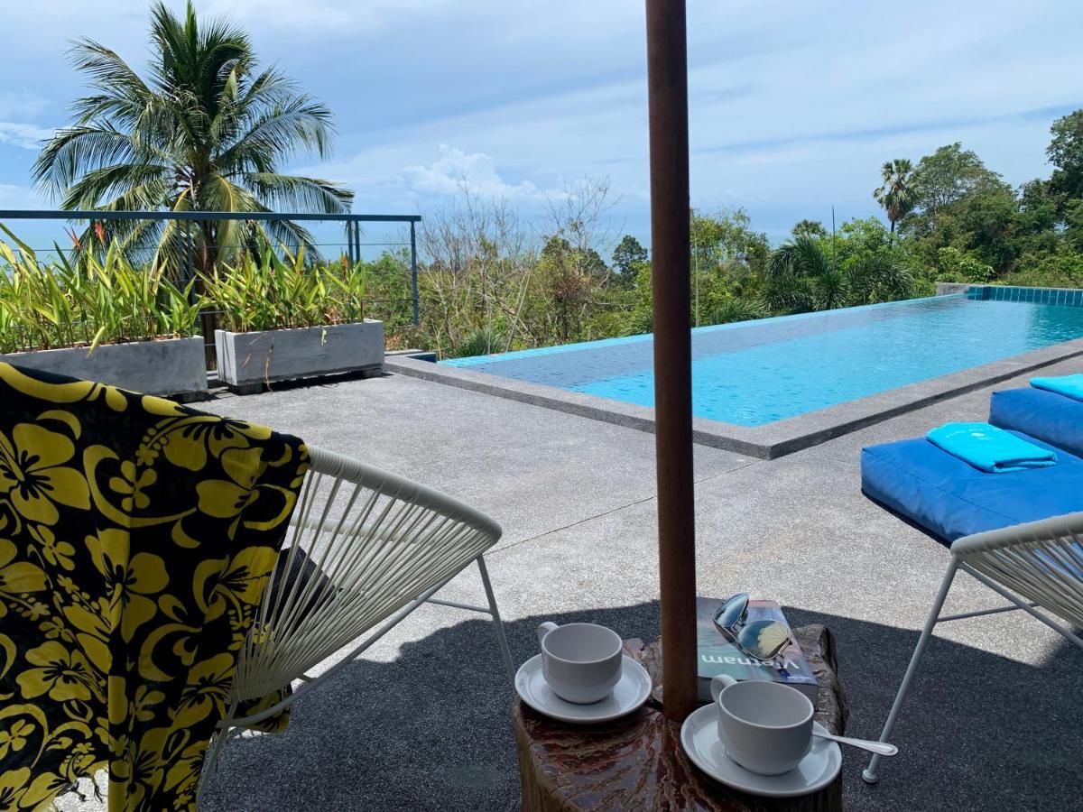 Ko Samui Seaview Pool Villa Philippa With Car Laem Set Beach Exterior foto