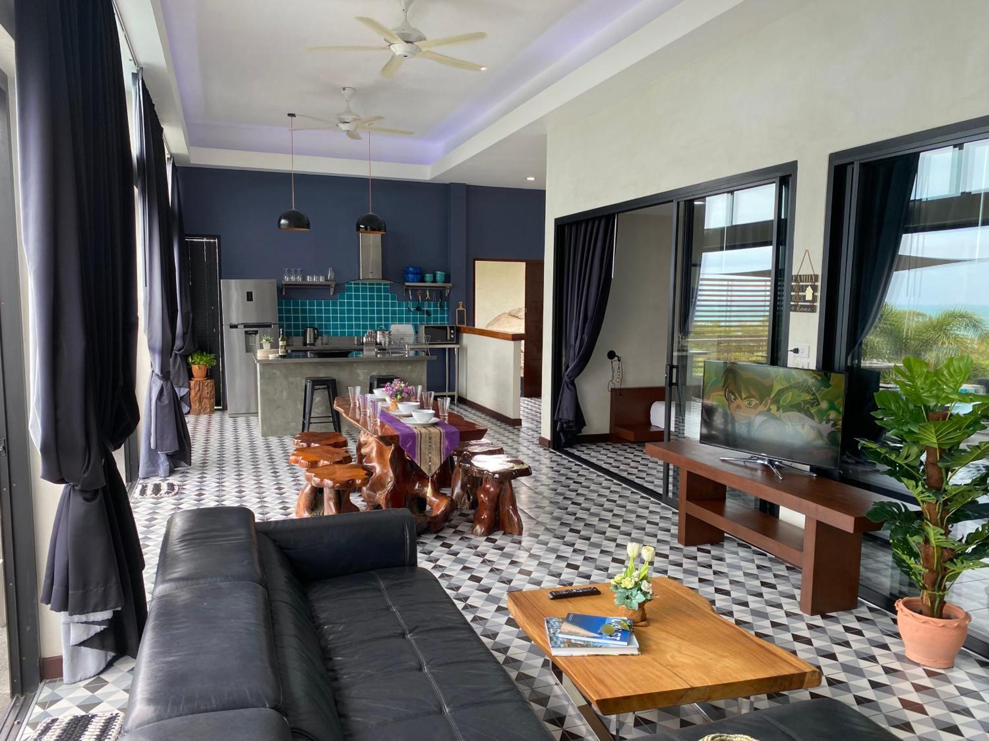 Ko Samui Seaview Pool Villa Philippa With Car Laem Set Beach Exterior foto