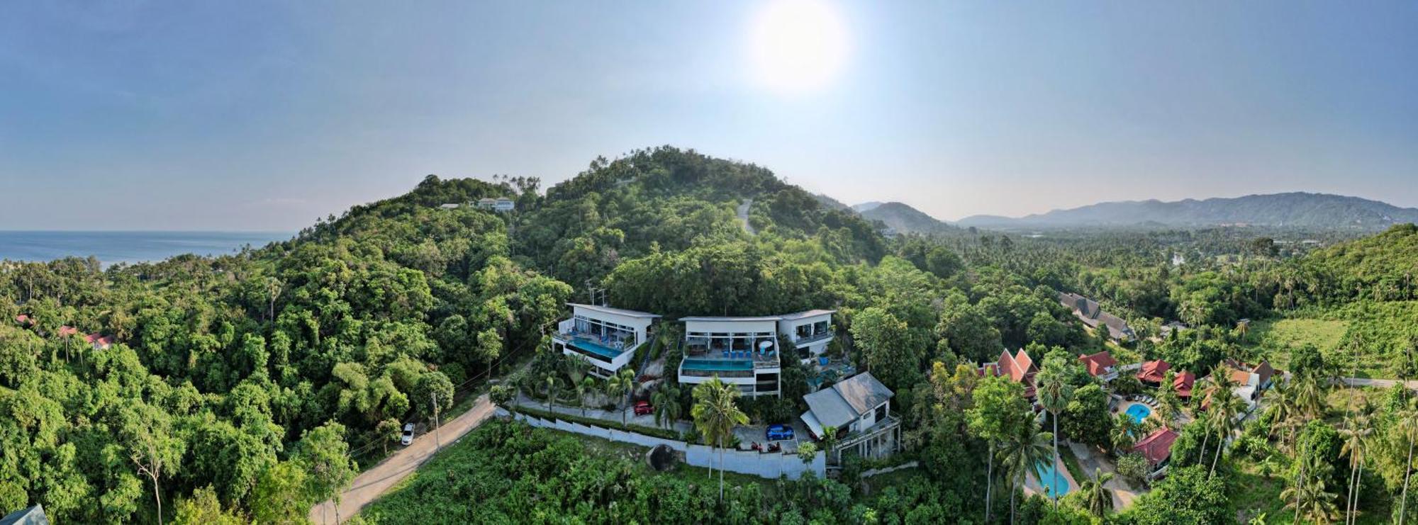 Ko Samui Seaview Pool Villa Philippa With Car Laem Set Beach Exterior foto